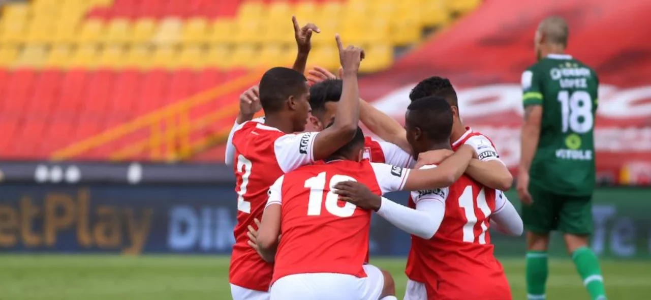 Santa Fe sigue invicto en El Campín/ Vizzorimage - Daniel Garzón