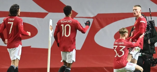 Manchester United derrotó 1-0 a West Ham. / Foto: AFP