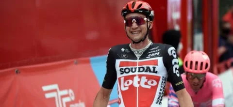 Tim Wellens, ciclista belga/ AFP