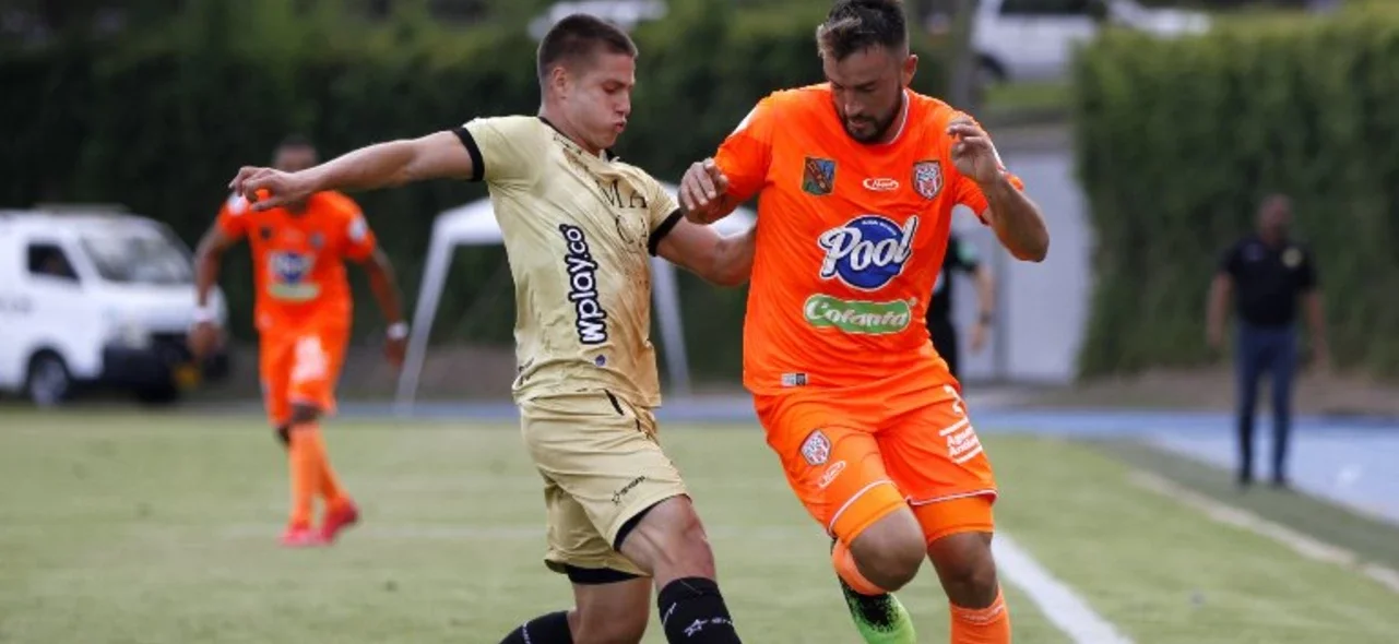 Águilas Doradas empató 1-1 con Envigado / VizzorImage / Juan Augusto Cardona