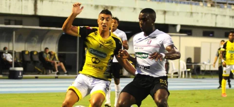 Alianza Petrolera y Once Caldas empataron sin goles | Foto: VizzorImage / José David Martínez