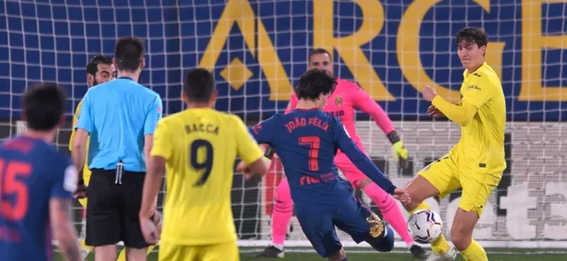 Atlético de Madrid 0-2 Villarreal / Foto AFP