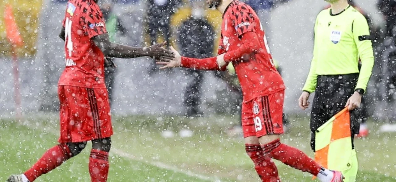 Besiktas celebra el triunfo sobre Genclerbirligi / Foto AFP