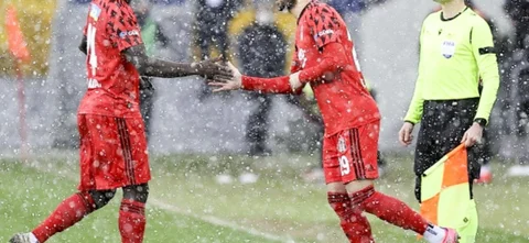 Besiktas celebra el triunfo sobre Genclerbirligi / Foto AFP