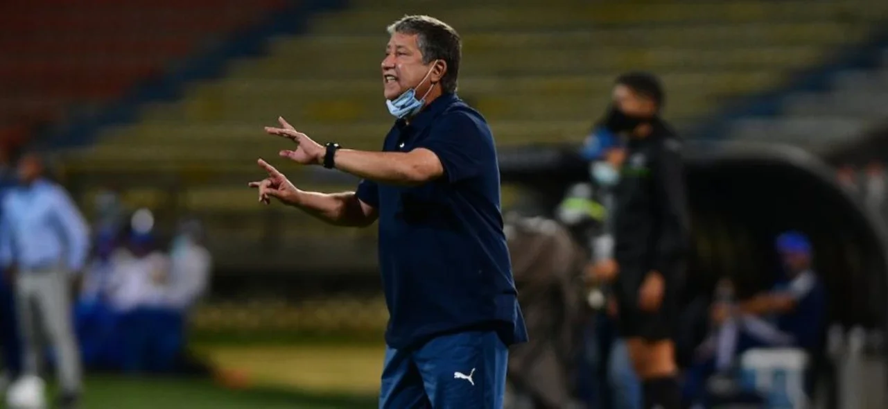 Hernán Darío Gómez, DT de Medellín /VizzorImage