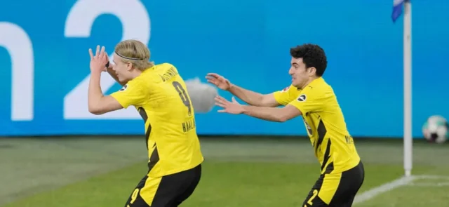 Borussia Dortmund celebra en la Bundesliga / Foto AFP