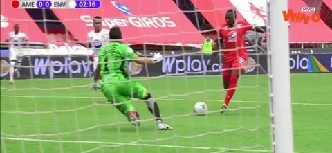 Cambindo estuvo cerca del gol