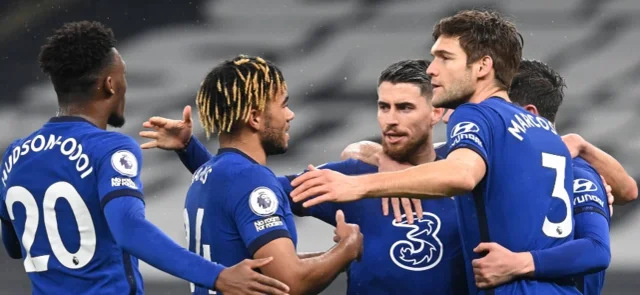 Jorginho marcó el único gol / AFP