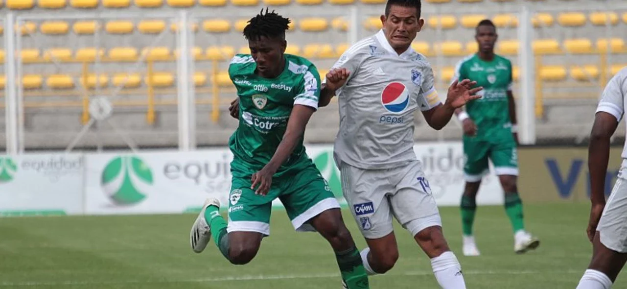 La Equidad derrotó por la mínima diferencia a Millonarios / VizzorImage / Felipe Caicedo