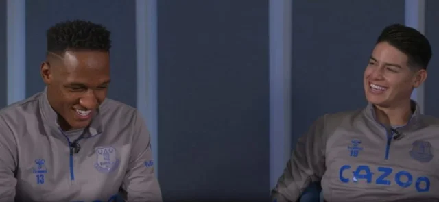 James y Mina, en divertida dinámica