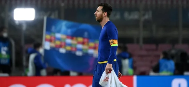 Messi, tras la derrota de Barcelona frente a PSG / AFP