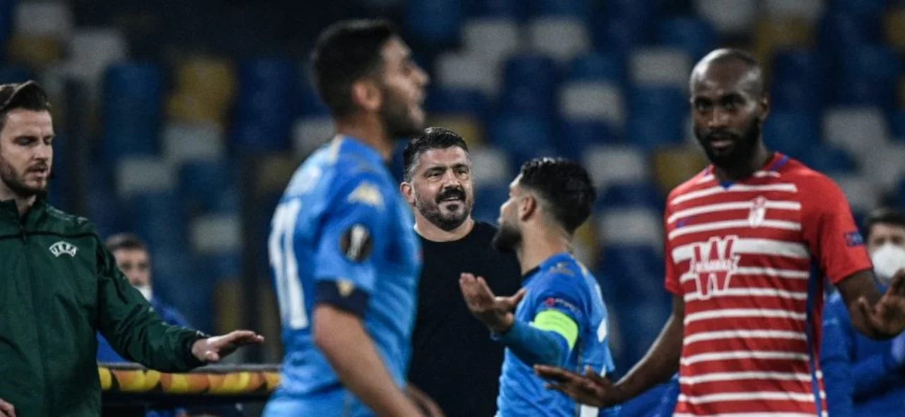 Nápoli, eliminado de la Europa League / AFP