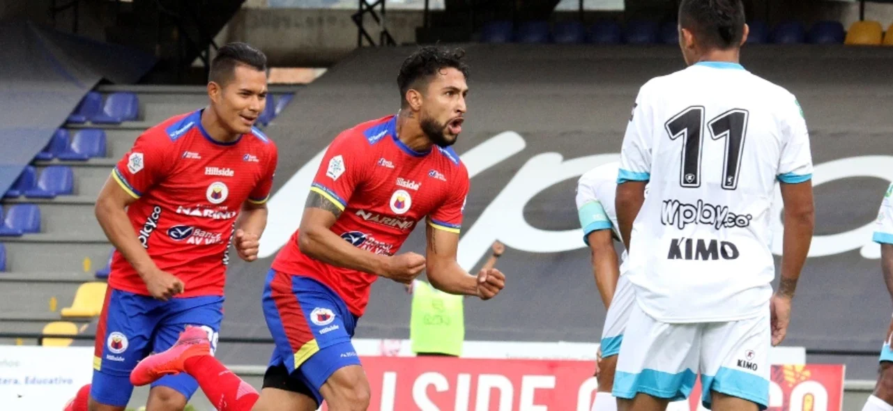 Pasto 2-2 Jaguares / Foto VizzorImage