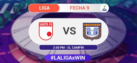 Santa Fe vs. Chicó - Liga BetPlay Dimayor