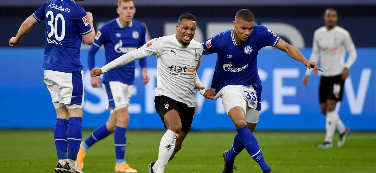 Shalke 04 0-3 Borussia Monchengladbach / Foto AFP