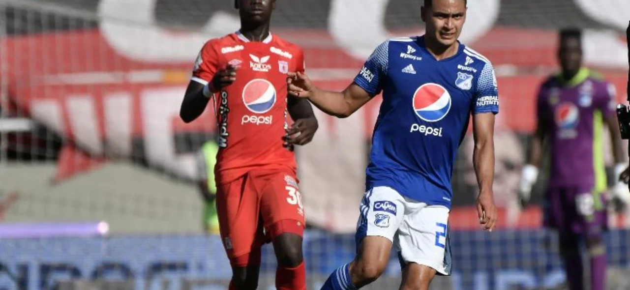 América recibió a Millonarios en la jornada 16 de la Liga BetPlay Dimayor / Foto: VizzorImage / Gabriel Aponte