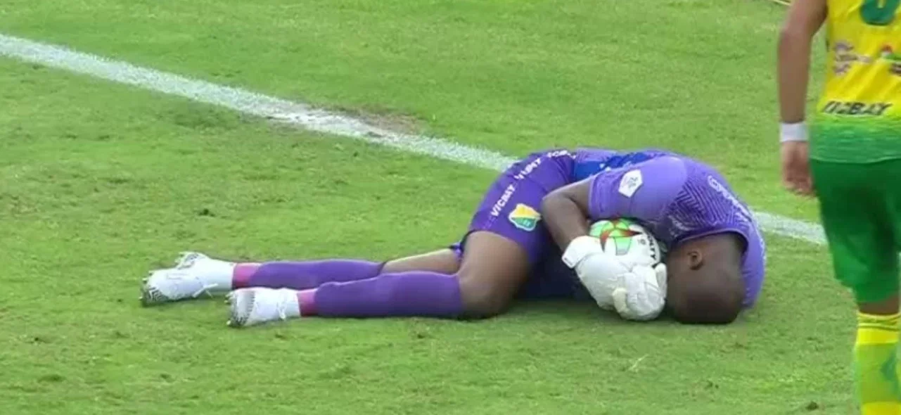 Wilder Mosquera protagonizó una gran atajada frente a Unión Magdalena.