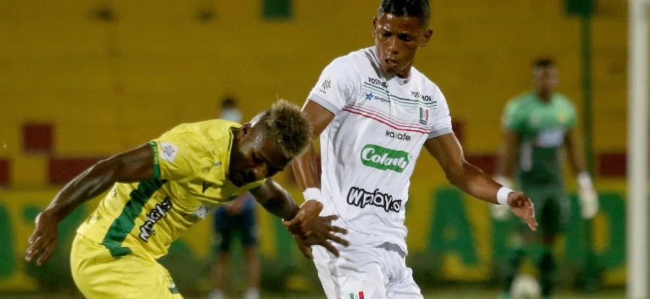 Bucaramanga y Once Caldas emparaon a un gol / VizzorImage
