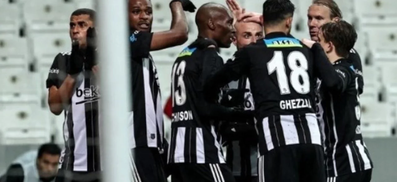 Besiktas derrotó 2-1 a Gaziantep. / Foto: AFP