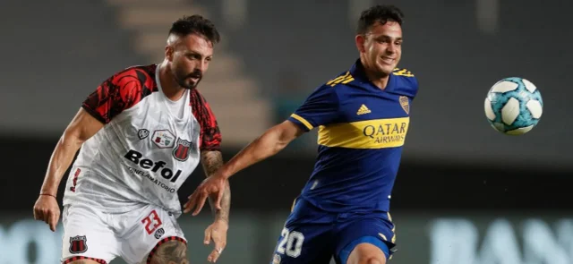 Frank Fabra fue el único colombiano que tuvo minutos en el partido/ Foto de Boca Juniors