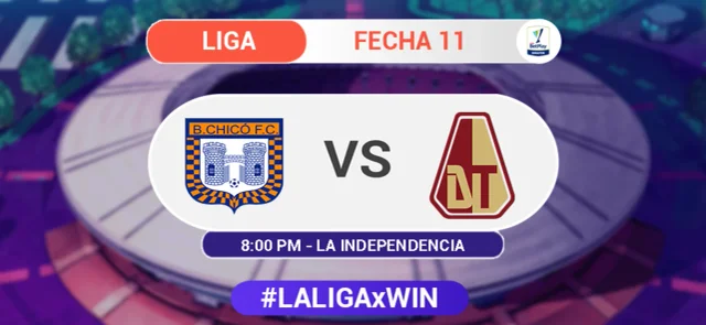 Chicó vs Tolima - Liga BetPlay Dimayor