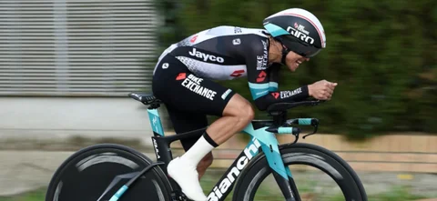 Esteban Chaves, segundo en la etapa 3 de la Vuelta a Cataluña. / Foto: AFP