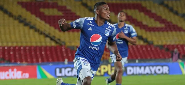Emerson Rodríguez, promesa de Millonarios/ Vizzorimage - Felipe Caicedo