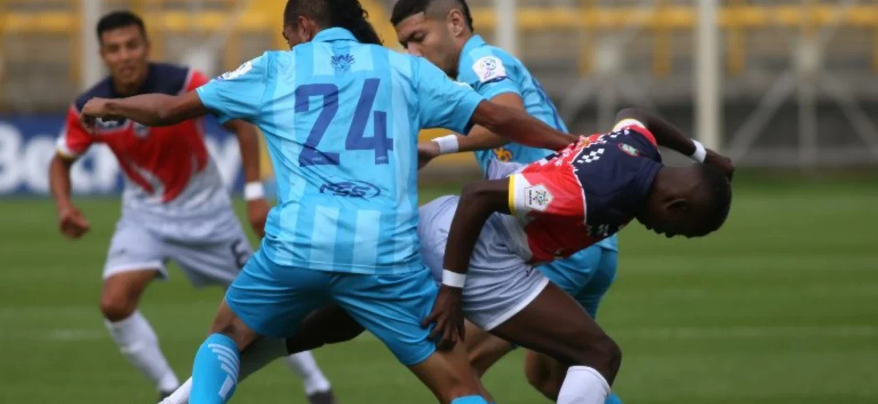 Fortaleza CEIF empató 1-1 con Unión Magdalena / VizzorImage. / Daniel Garzon