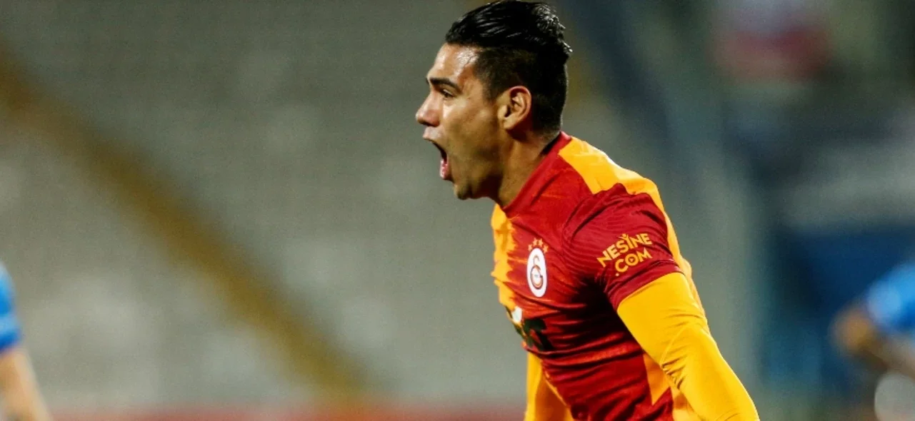 Falcao es inicialista en Galatasaray. / Foto: AFP