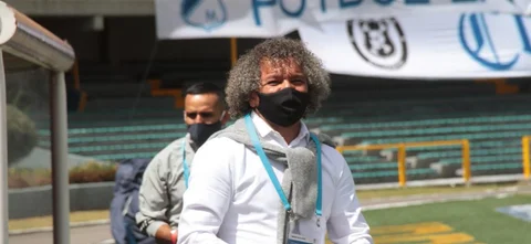 Alberto Gamero, técnico de Millonarios. / Foto: VizzorImage - Felipe Caicedo