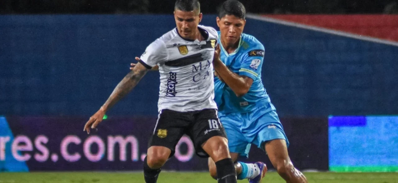 Águilas Doradas derrotó 0-2 a Jaguares. / Foto: VizzorImage -Andrés Felipe López