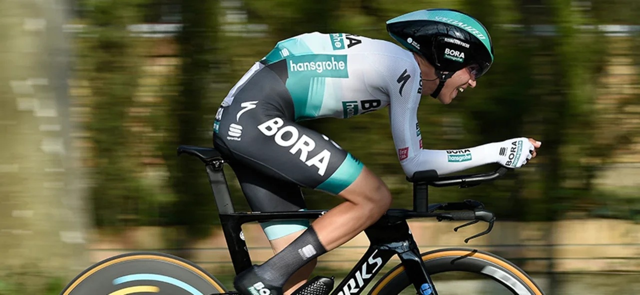 Lennard Kamna ganó este viernes en solitario la 5ª etapa. / Foto: AFP