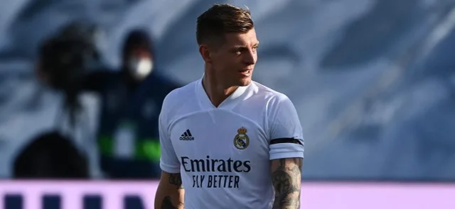 Toni Kroos llegó a 309 partidos con Real Madrid / AFP