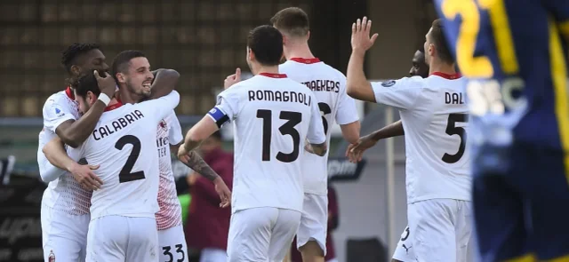 Milán derrotó 2-0 a Hellas Verona. / Foto: AFP