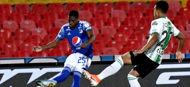 Emerson Rodríguez podría volver a la titular de Millonarios/ VizzorImage