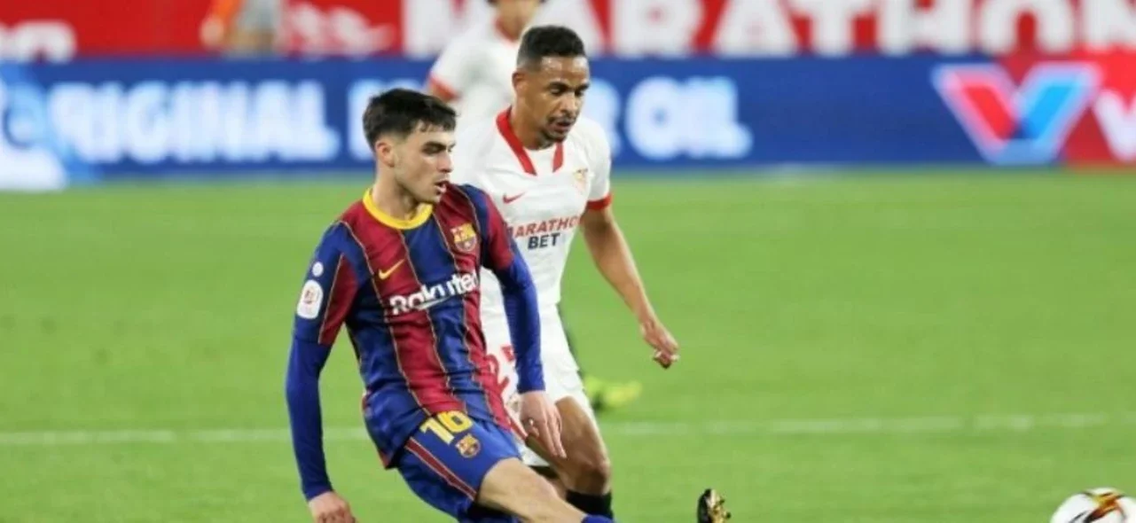 Pedri, jugador de Barcelona/ AFP