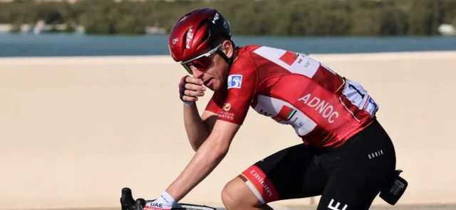 Pogacar, líder de la Tirreno-Adriático / AFP