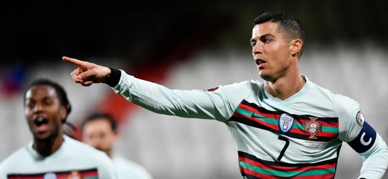 Cristiano Ronaldo llegó a 103 goles con la selección portuguesa. / Foto: AFP