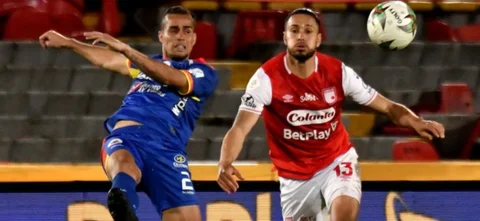 Pasto y Santa Fe empataron en la fecha 11 de la Liga BetPlay Dimayor | VizzorImage