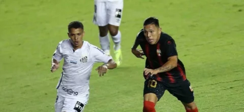 Santos es el actual subcampeón de la Libertadores/ AFP