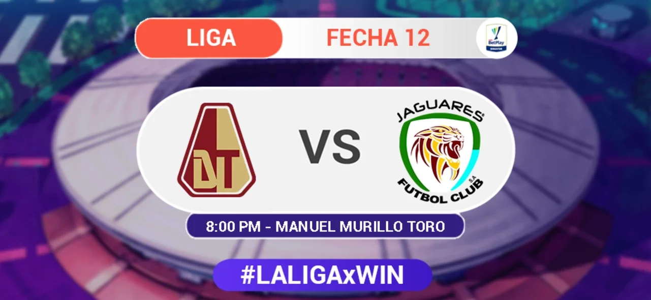 Tolima vs Jaguares