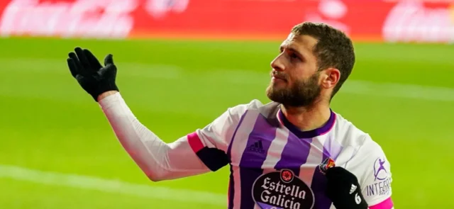 Shon Weissman marcó el segundo gol de Valladolid. / Foto: Real Valladolid