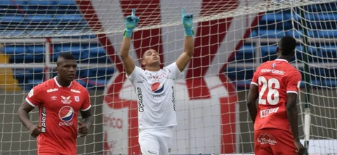 América derrotó 1-0 a Pereira. / Foto: VizzorImage / Gabriel Aponte