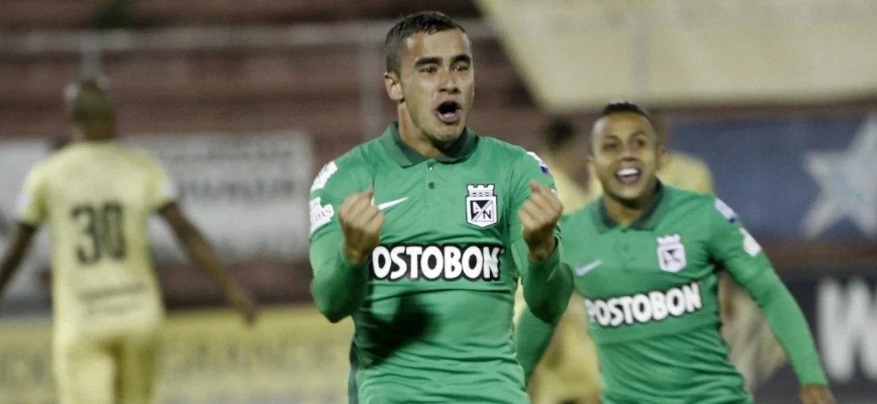 Tomás Ángel marcó su primer gol con Nacional | Foto: VizzorImage / Juan Agusto Cardona