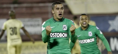 Tomás Ángel marcó su primer gol con Nacional | Foto: VizzorImage / Juan Agusto Cardona