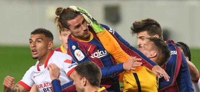 Barcelona en juego con Sevilla / Foto AFP