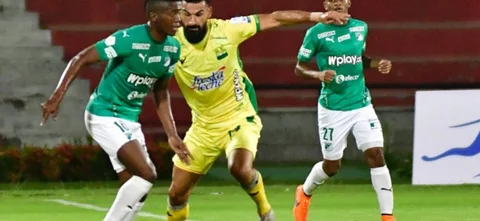 Bucaramanga recibió a Cali en la jornada 14 de la Liga BetPlay / VizzorImage / Miguel Vergel