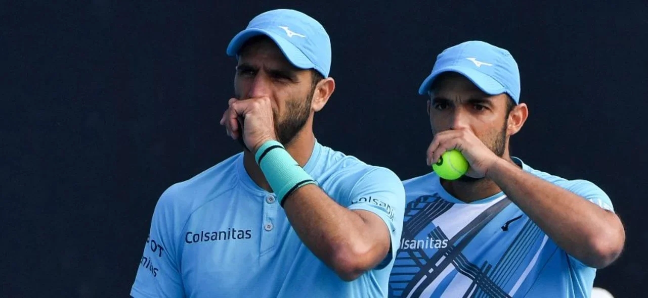 Robert Farah y Juan Sebastián Cabal, tenistas colombianos/ AFP