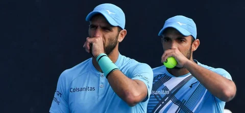 Robert Farah y Juan Sebastián Cabal, tenistas colombianos/ AFP