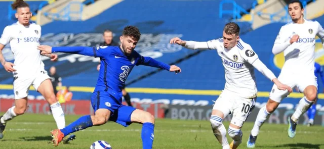 Leeds y Chelsea empataron sin goles / AFP